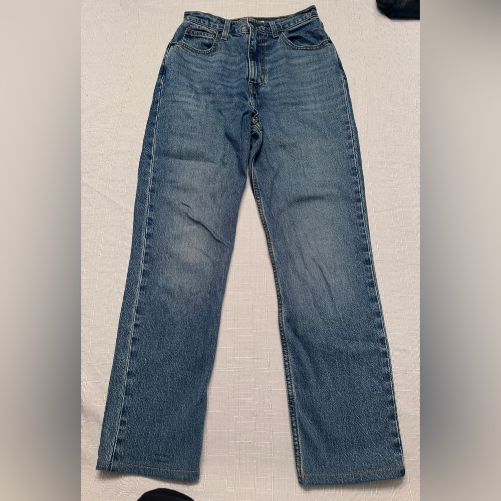 Levi's Blue Jeans 70s high slim straight 25